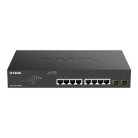 Коммутатор D-Link DGS-1100-10MPV2 8xGE PoE 2xSFP, 130Вт, EasySmart