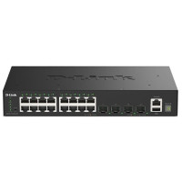 Комутатор D-Link DGS-1530-20 16xGE, 4xSFP+ Керований. L2+