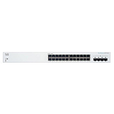 Комутатор Cisco CBS220 24хGE, 4x1G SFP, Smart