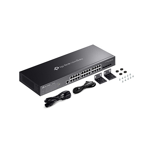 Комутатор TP-LINK SG3428X 24xGE, 4xSFP+, Керований L2