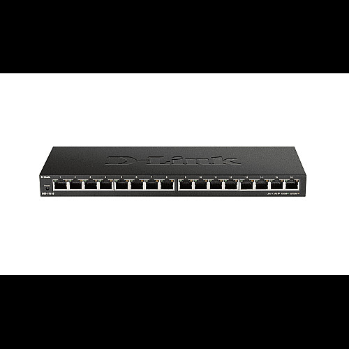 Коммутатор D-Link DGS-1016S 16xGE, Неуправляемый