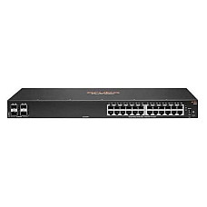 Комутатор HPE Aruba 6100, 24xGE, 4xSFP+ Ports, LT Warranty