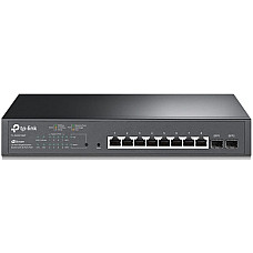 Комутатор TP-LINK TL-SG2210MP 8xGE (8xPoE) 2xSFP, 150Вт, WebSmart
