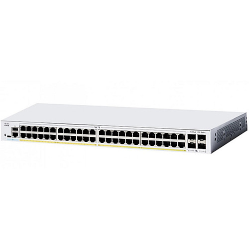 Комутатор Cisco Catalyst 1200 48хGE, PoE, 4x10G SFP+