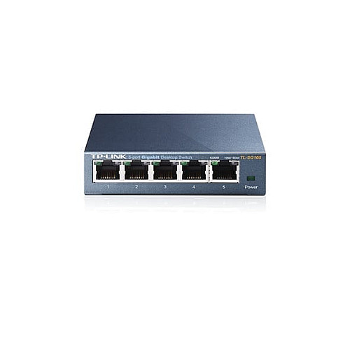 Комутатор TP-LINK TL-SG105 5xGE, Некерований