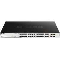 Комутатор D-Link DGS-1210-24P PoE, Websmart