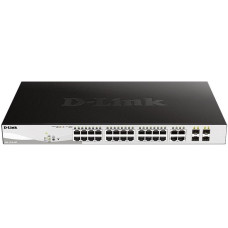 Комутатор D-Link DGS-1210-24P PoE, Websmart