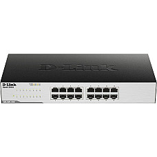 Комутатор D-Link GO-SW-16G 16xGE, Desktop, Некерований
