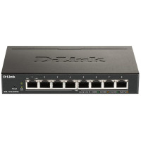 Коммутатор D-Link DGS-1100-08PV2 8xGE PoE 64Вт, EasySmart