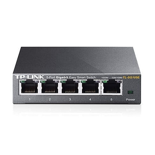 Комутатор TP-LINK TL-SG105E 5xGE, WebSmart