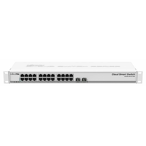 Коммутатор MikroTik Cloud Smart Switch CSS326-24G-2S+RM
