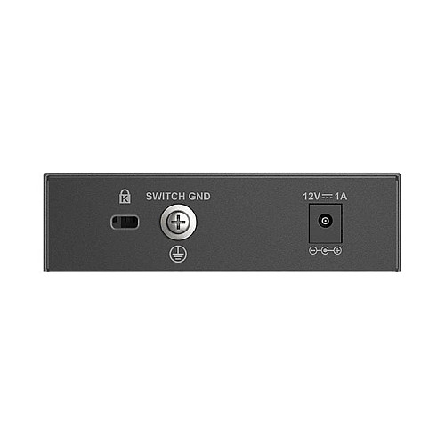 Комутатор D-Link DMS-105 5x2.5GE, Некерований