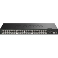 Коммутатор D-Link DGS-1530-52 48xGE, 4xSFP+ Управляемый. L2+