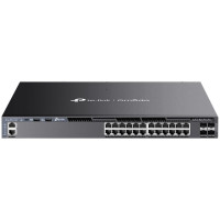 Коммутатор TP-LINK SG6428XHP 24xGE (24xPoE), 4xSFP+, 720Вт, Управляемый L3