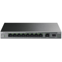 Комутатор TP-LINK LS1210GP  9xGE (8xPoE), 61 Вт, 1xSFP