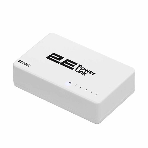 Комутатор 2E PowerLink SF105C, 5xFE, Некерований