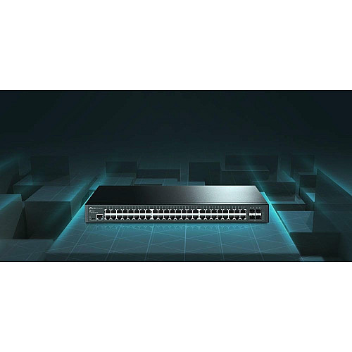 Комутатор TP-LINK TL-SG3452 48xGE, 4xSFP, Керований L2