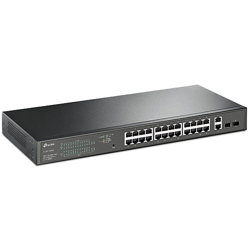 Комутатор TP-LINK TL-SG1428PE 24xGE (24xPoE) 2xSFP, 250Вт, WebSmart