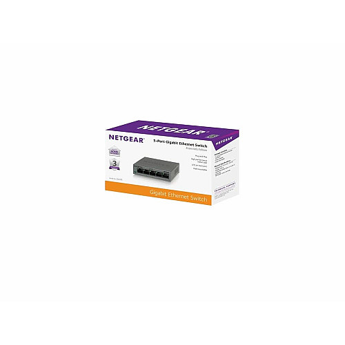 Коммутатор NETGEAR GS305 5xGE, Неуправляемый