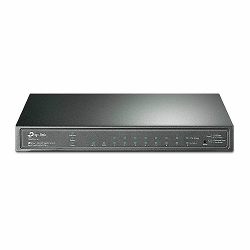 Комутатор TP-LINK SG2210P 8xGE (8xPoE), 2xSFP, 61Вт, WebSmart