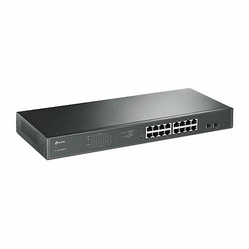 Коммутатор TP-LINK TL-SG1218MPE 16xGE (16xPoE), 2xSFP, 192Вт, WebSmart