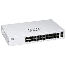 Коммутатор Cisco CBS110 24xGE, 2x1G SFP Shared, Unmanaged