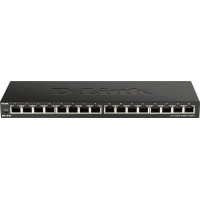 Коммутатор D-Link DGS-1016S 16xGE, Неуправляемый