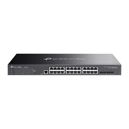 Комутатор TP-LINK SG3428X 24xGE, 4xSFP+, Керований L2