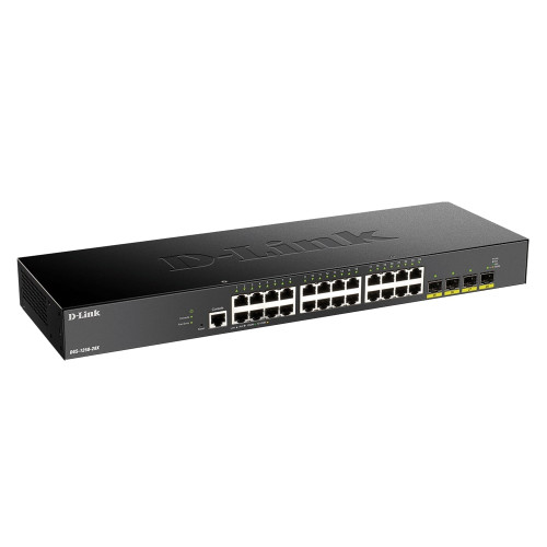 Комутатор D-Link DGS-1250-28X 24xGE, 4xSFP+, WebSmart