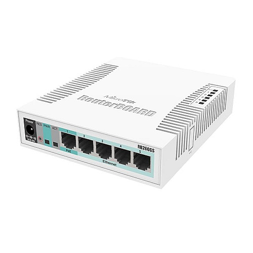 Коммутатор MikroTik Cloud Smart Switch RB260GS