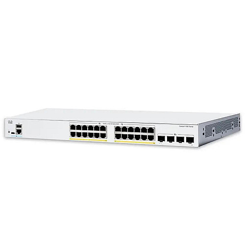 Комутатор Cisco Catalyst 1300 24xGE, 4x1G SFP