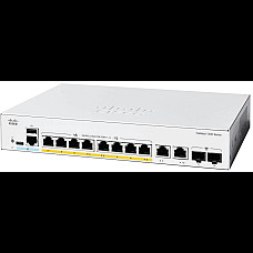 Комутатор Cisco Catalyst 1200 8xGE, PoE, Ext PS, 2x1G Combo
