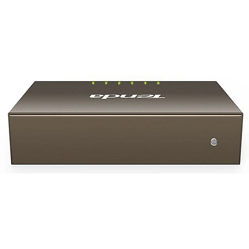 Комутатор TENDA TEG1005D 5xGE, Desktop метал, Некерований
