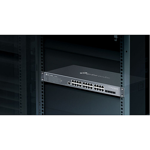 Комутатор TP-LINK SG3428X 24xGE, 4xSFP+, Керований L2