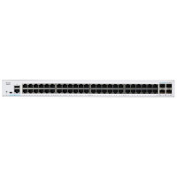 Комутатор Cisco CBS220 48хGE, 4x1G SFP, Smart
