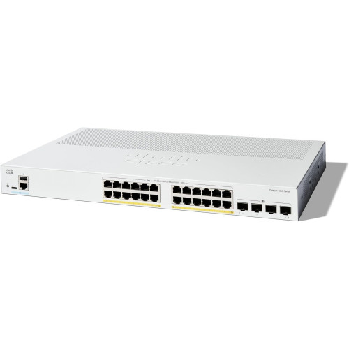 Комутатор Cisco Catalyst 1300X 24xGE, PoE, 4x10G SFP+