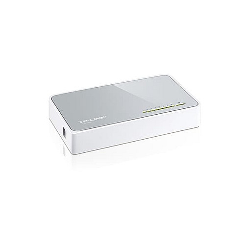 Комутатор TP-LINK TL-SF1008D, 8xFE, Некерований