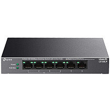 Комутатор TP-LINK LS106LP  6xFE (4xPoE), 41 Вт
