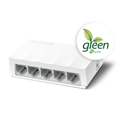Комутатор TP-LINK LS1005 5xFE, Некерований