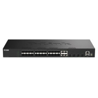 Комутатор D-Link DGS-1530-28SC 20xSFP, 4xSFP+/10GE, Керований, L2+
