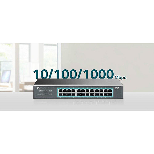Комутатор TP-LINK LS1024G 24xGE, Некерований