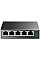 Комутатор TP-LINK TL-SG1005LP 5xGE (4xPoE), 40Вт, Некерований