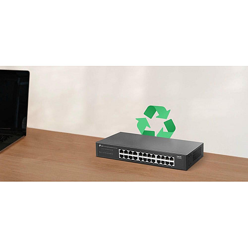 Комутатор TP-LINK LS1024G 24xGE, Некерований