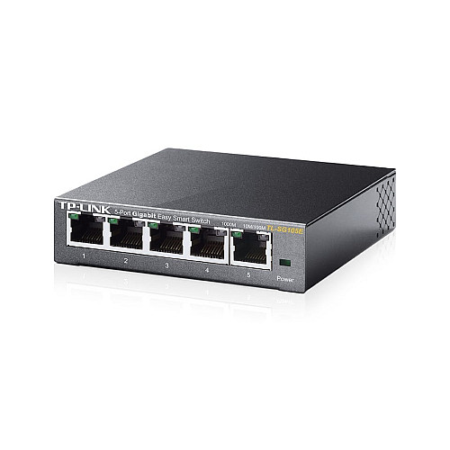 Комутатор TP-LINK TL-SG105E 5xGE, WebSmart