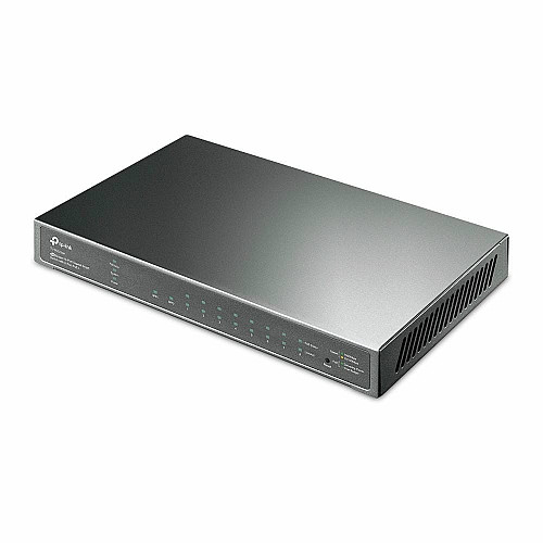 Комутатор TP-LINK SG2210P 8xGE (8xPoE), 2xSFP, 61Вт, WebSmart