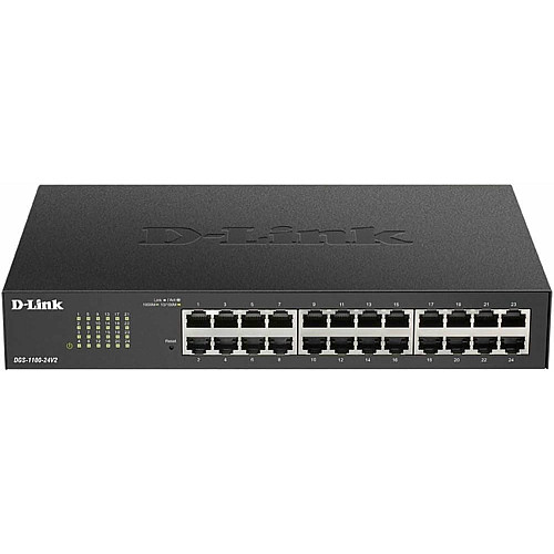 Комутатор D-Link DGS-1100-24V2 24xGE, EasySmart