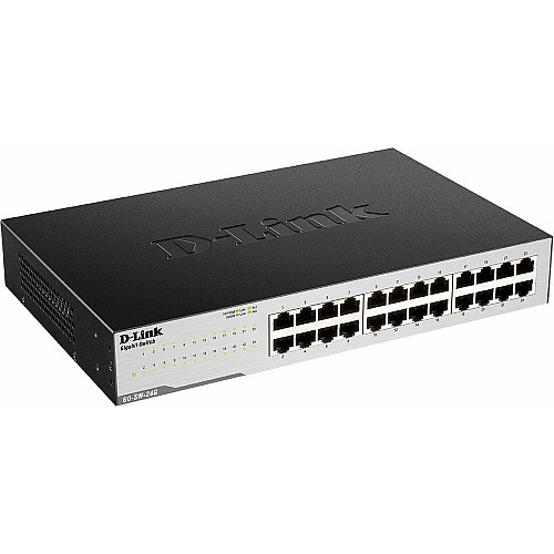 Коммутатор D-Link GO-SW-24G 24xGE, Desktop, Неуправляемый