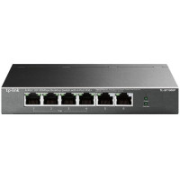 Комутатор TP-LINK TL-SF1006P 6x1FE (4xPoE), 67Вт, Некерований
