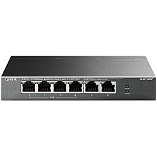 Комутатор TP-LINK TL-SF1006P 6x1FE (4xPoE), 67Вт, Некерований