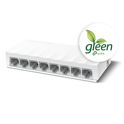 Комутатор TP-LINK LS1008 8xFE, Некерований